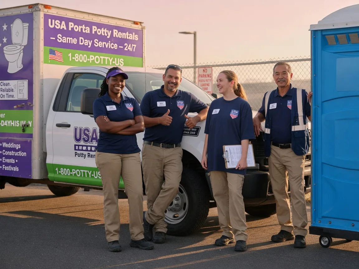 Porta Potty Rental company in Carmichaels, PA